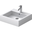 Duravit Vero wastafel 50x47cm met kraangat en overloop met wondergliss wit 0305329