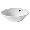 Duravit Starck 1 waskom ø33cm met wondergliss (vuilafstotende behandeling) wit 0295460