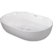 Duravit Luv opzetwastafel 60x40cm zonder kraangat geslepen wit OUTLETSTORE STORE34496