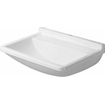 Duravit Starck 3 Med wastafel 50x36cm zonder kraangat zonder overloop wit 0312711