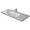 Duravit Durastyle wastafel 120x48cm 1 kraangat overl. wgliss wit SW54154