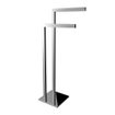 Emco Loft dubbele handdoekhouder staand model chroom SW74533