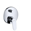 Hansgrohe Focus 1-Gr Afdekset Badmengkr M/Zekerheidscombi Chroom GA73354