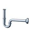 Hansgrohe Sifon 1.1/4inch met rozet inclusief muurbuis Messing Chroom SW116452