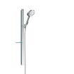 Hansgrohe Raindance Select S Unica Doucheset - glijstang - Raind. Select S 120 3jet handdouche EcoSmart zeepschaal - 90cm - doucheslang 160cm - chroom SW157205