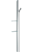 Hansgrohe Unica`E glijstang m. Isiflex`B doucheslang 160cm en casetta`E zeepschaal 150cm chroom SW157214