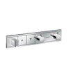 Hansgrohe RainSelect afbouwdeel voor inbouw douchekraan thermostatisch voor 2 functies met handdouchehouder 45.6x90cm chroom SW157084