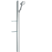 Hansgrohe Raindance Select S Unica Doucheset - glijstang - raindance select S 120 3jet handdouche - zeepschaal - 150cm - doucheslang 160cm - chroom SW157207
