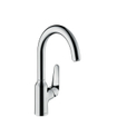 Hansgrohe M42 M421-H220 1-gats keukenkraan m. 360° draaibare uitloop chroom SW241697