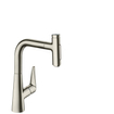 Hansgrohe Talis select M5117-H220 keukenmkr uittrekb vuistdche rvs-look SW529002