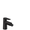 Hansgrohe Talis e 1-gr bidetmengkraan met wastegarnituur mat zwart SW528990