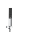 Hansgrohe Rainfinity badset m. PowderRain 100 1jet staafhanddouche met wandhouder met doucheslang 125cm chroom SW358894