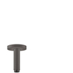 Hansgrohe plafondbevestiging S G 1/2x10cm brushed black chroom SW358878