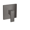 Hansgrohe Metropol afbouwdeel v. inbouw douchekraan brushed black chroom SW358696