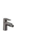 Hansgrohe Talis e 1-gr bidetmengkraan met wastegarn. brush black chr SW529006