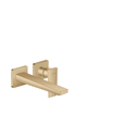 Hansgrohe Metropol afbouwdeel wandkraan met voorsprong uitloop 22.5cm brushed bronze SW358689