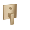 Hansgrohe Metropol afbouwdeel v. inbouw badkraan met omstel m. zekerheidscombinatie brushed bronze SW358694