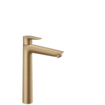 Hansgrohe Talis e 1-gr wastafelmkr 240 zo/afvoer brushed bronze SW528868