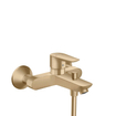 Hansgrohe Talis E badkraan met omstel met koppelingen brushed bronze SW358800