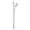 GROHE Rainshower SmartActive 150 Glijstangset - 90cm - ronde handdouche - 3 straalsoorten - gladde doucheslang - met zeepschaal - chroom SW452504