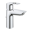 GROHE Bauloop waterbesparende wastafelkraan M-Size met trekwaste chroom SW536449