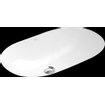 Villeroy & Boch O.novo onderbouwwastafel 53x32cm met overloop zonder kraangatbank ceramic+ wit 0124157