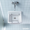 Duravit Duravital emmerrooster m. bevestigingsset chroom 0291274