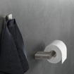 Geesa Shift Toiletrolhouder zonder klep RVS geborsteld (rechts) SW641432