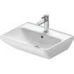 Duravit D-Neo wastafel 55x44x16.5cm 1 kraangat rechthoek Keramiek Wit SW640428