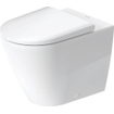 Duravit D-Neo staand toilet 37x58x40cm Wit Hoogglans SW640436