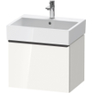 Duravit D-Neo wastafelonderkast 58.4x44x44.2cm 1 lade wit Hoogglans SW640948