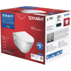 Duravit D-Neo wandclosetpack 37x54x40cm wit glans SW544306