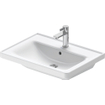 Duravit D-Neo wastafel 65x48x16.5cm 1 kraangat rechthoek Keramiek Wit SW640403