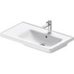 Duravit D-Neo wastafel met wondergliss 80x48x17cm 1 kraangat rechthoek Keramiek Wit SW640466