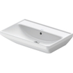 Duravit D-Neo wastafel 65x44x17cm 1 kraangat rechthoek Keramiek Wit SW640438