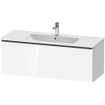 Duravit D-Neo wastafelonderkast 121x44x46.2cm 1 lade wit Hoogglans SW640788