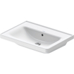 Duravit D-Neo wastafel met wondergliss 65x48x16.5cm 1 kraangat rechthoek Keramiek Wit SW640401