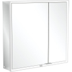 Villeroy & Boch My view spiegelkast 80x75cm 2 deuren 2 contactdoos LED SW641657