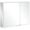 Villeroy & Boch My view spiegelkast 100x75cm 2 deuren 3 contactdoos LED SW641573