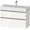 Duravit D-Neo wastafelonderkast 98.4x62.5x44.2cm 2 lades wit Hoogglans SW641454