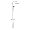 GROHE Vitalio Joy Regendoucheset Opbouw - hoofddouche 26cm - handdouche rond - chroom SW568371