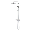 GROHE Vitalio Joy Regendoucheset Opbouw - hoofddouche 26cm - handdouche rond - chroom SW568371