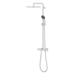 GROHE Vitalio Start doucheysteem met hoofddouche 24cm thermostatisch chroom SW568373