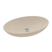 Villeroy & Boch Loop & Friends Opzetwastafel - 62 x 42 x 12 cm - Almond CeramicPlus - met overloop SW644129