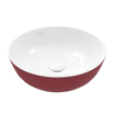Villeroy & Boch Artis opzetwastafel 43cm rond bordeaux SW644082