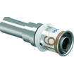Uponor S-Press Plus pers koppeling overgang 16MLCx10mm CU/RVS SW386847
