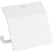 Hansgrohe Addstoris closetrolhouder met klep mat wit SW651203