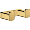 Hansgrohe Addstoris handdoekhaak dubbel polished gold optic SW651143