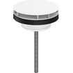 Hansgrohe Universeel afvoerplug voor wastafel/bidet mat wit SW541875