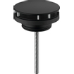Hansgrohe Universeel afvoerplug voor wastafel/bidet mat zwart SW541652